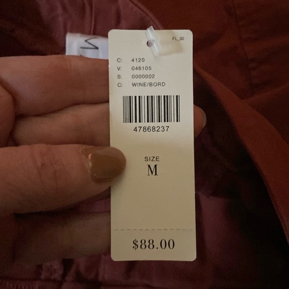 NWT Anthropologie brand AMADI Jupe Button Front Terra Cotta Mini Skirt size M - Picture 7 of 11